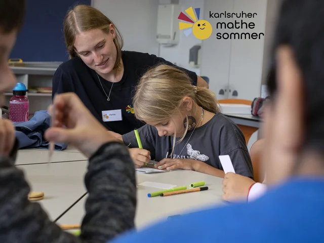Karlsruher Mathe Sommer 2023: Lerndefizite ausgleichen und fit werden für das neue Schuljahr. Foto: Gustavo Alàbiso/PHKA