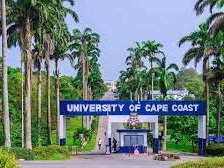 Haupteingang der University of Cape Coast in Ghana