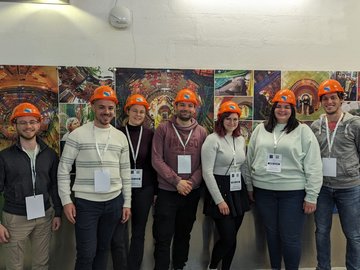 Gruppenbild im CERN