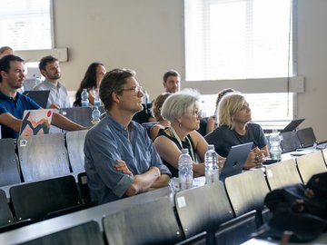 „Vernetzte Schreibdidaktik“ war Thema der dieS-Sommerschule 2026 an der Pädagogischen Hochschule Karlsruhe. Foto: PHKA/Ludwig Hahl