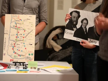 RADvolution Baden: Brettspiel zum Thema Fortbewegungsmittel. Foto: Pädagogische Hochschule Karlsruhe