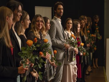 Absolvent:innen-Feier 2023: Die PHKA bietet Lehramtsstudiengänge sowie andere Studiengänge mit Bildungsbezug an. Foto: Gustavo Alàbiso/PHKA