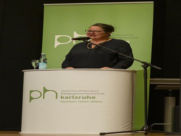 Absolvent:innenfeier der PHKA 2025: Absolventin Alexandra Boltz. Foto: Gustavo Alàbiso\PHKA 