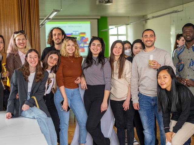 Willkommen in Karlsruhe: Die PHKA begrüßt ihre neuen Austauschstudierenden. Foto: Roxane Fijean/PHKA