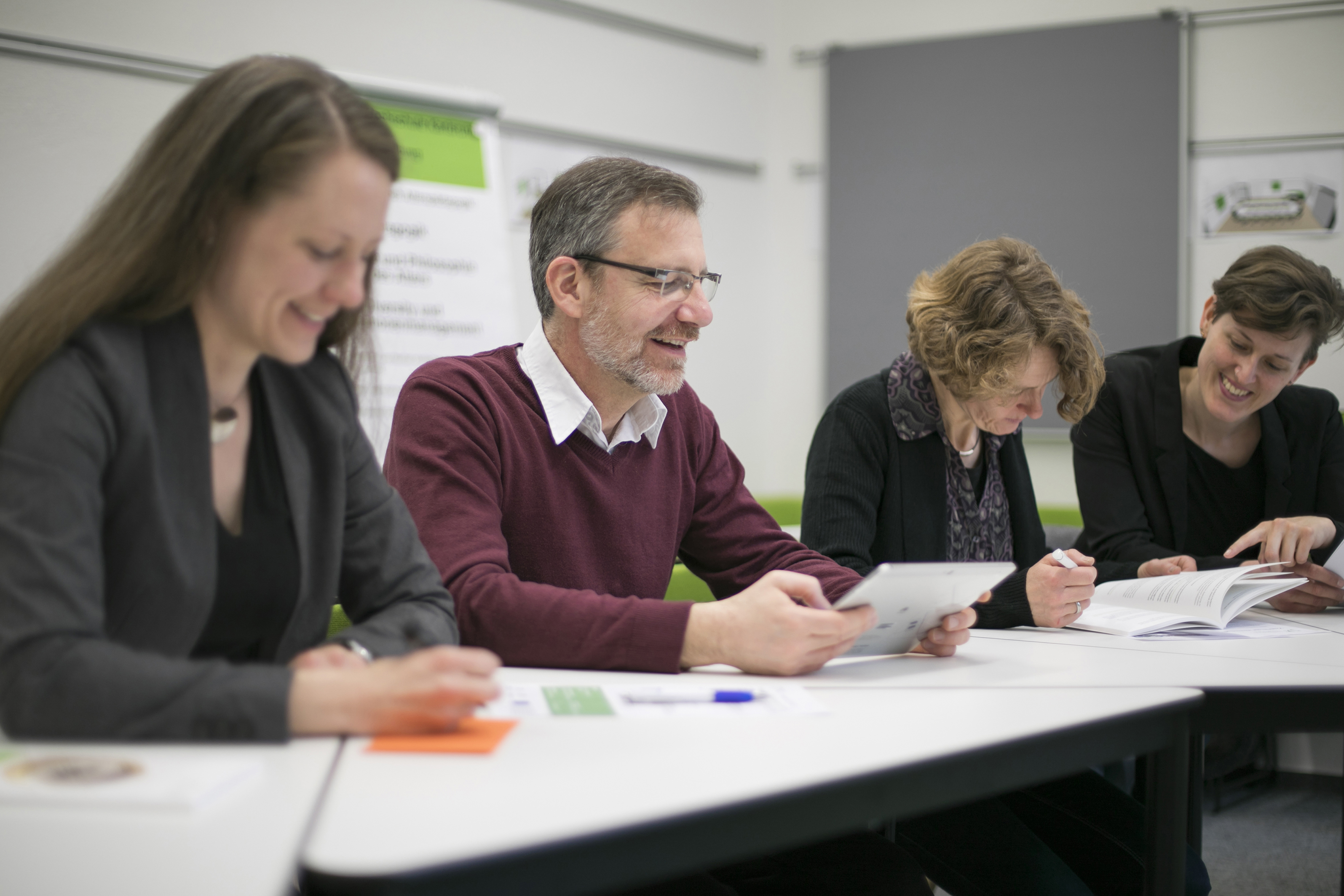 Praxis- und forschungsnah: Die berufsbegleitenden Masterstudiengänge der Pädagogischen Hochschule Karlsruhe. Foto: Binz/PHKA