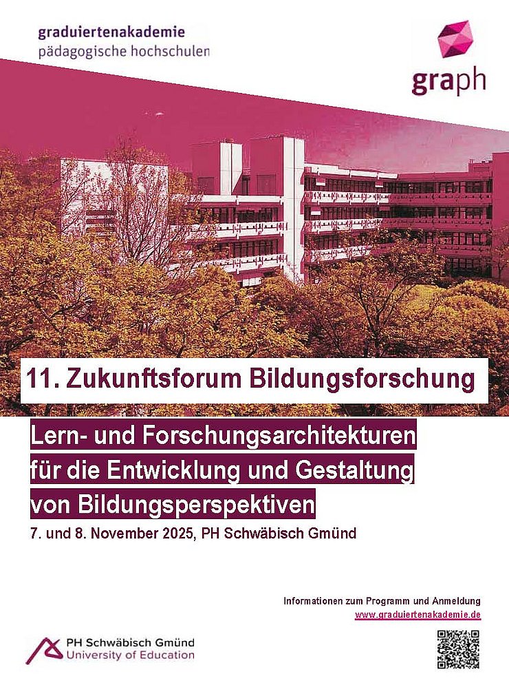 Flyer Zukunftsforum Bildungsforschung 2025 Flyer Zukunftsforum Bildungsforschung 2025